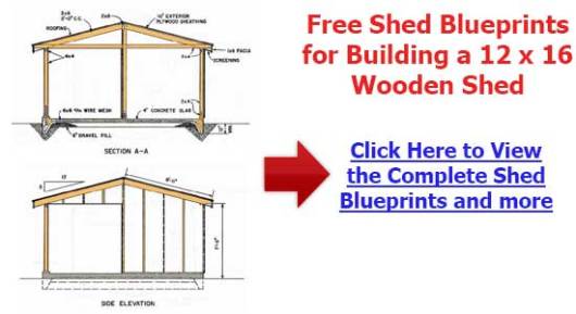 Loafing Shed Plans 12X16