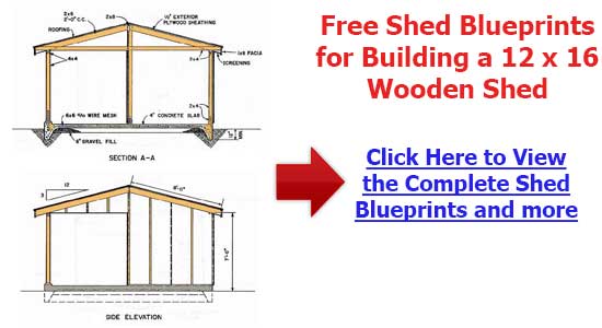 12 x 12 gambrel storage shed plans | Workshop sheds